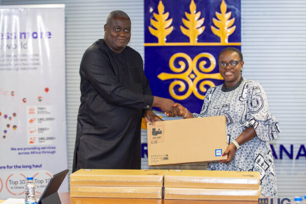 Access Bank Donates 20 Laptops to University of Ghana, Launches Reward Scheme for Top Female Students