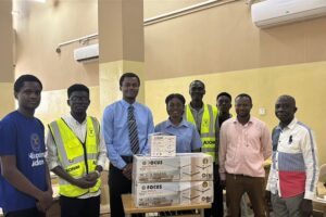 #TheBallotBox25: Aspirants Nkonimadom & Leticia Boost JQB Ventilation with Fan Donation
